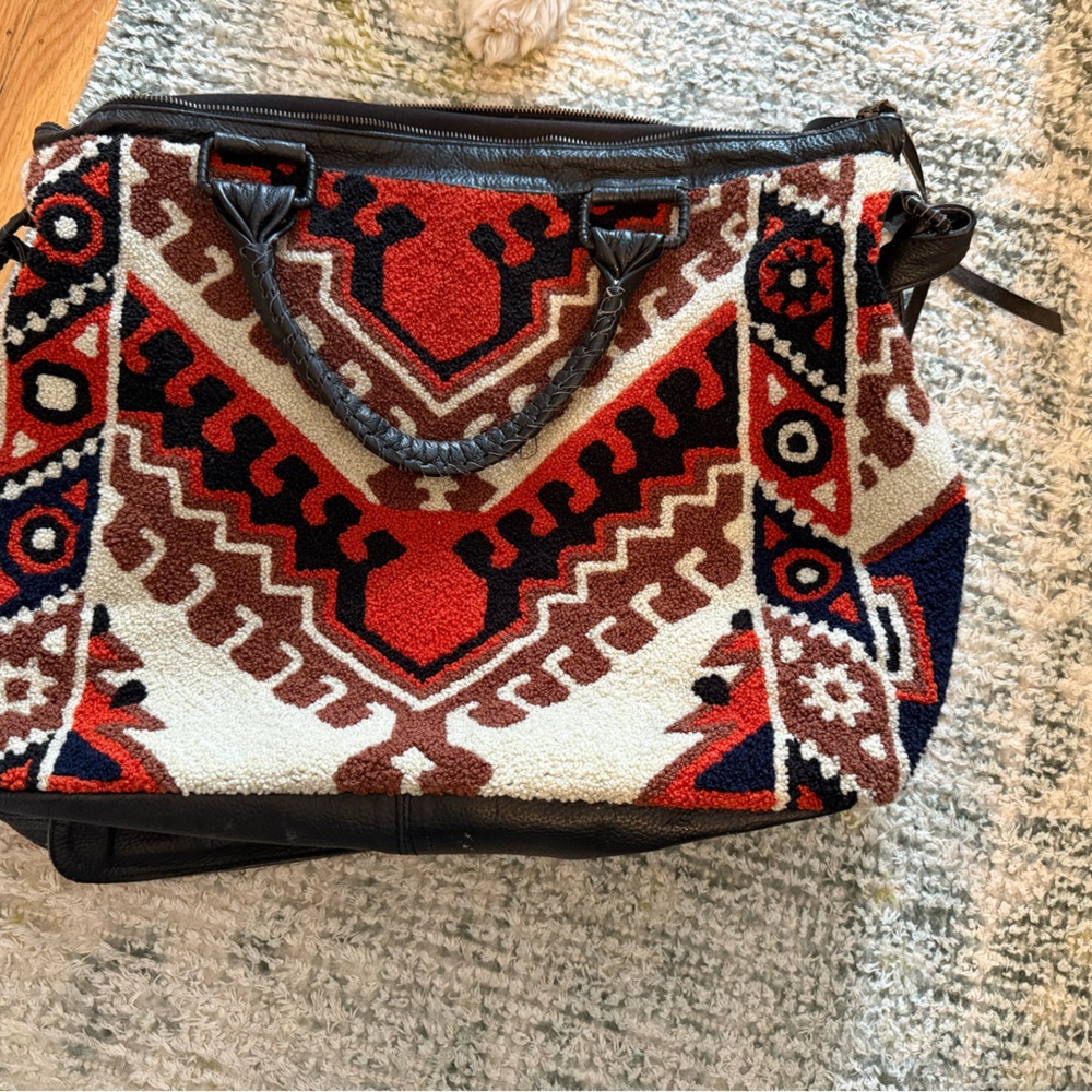 Cleobella weekender bag.